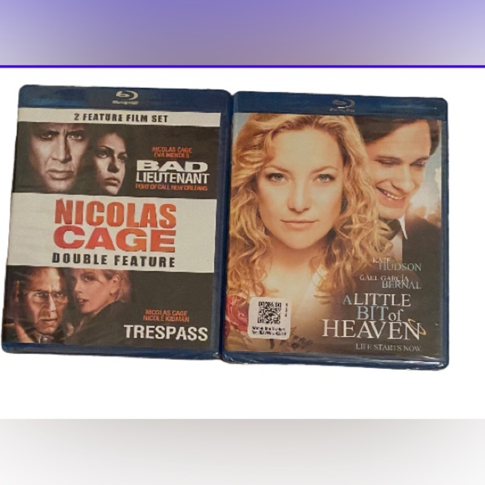 NWT Blu-ray movie bundle three movies all together too, with Nicolas Cage